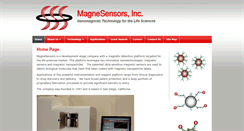 Desktop Screenshot of magnes.com