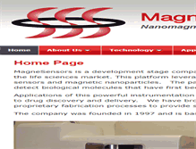 Tablet Screenshot of magnes.com